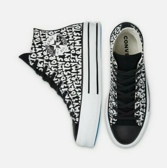 Converse CTAS Double Stack Lift Hi  " My Story"l - Picture 2 of 10